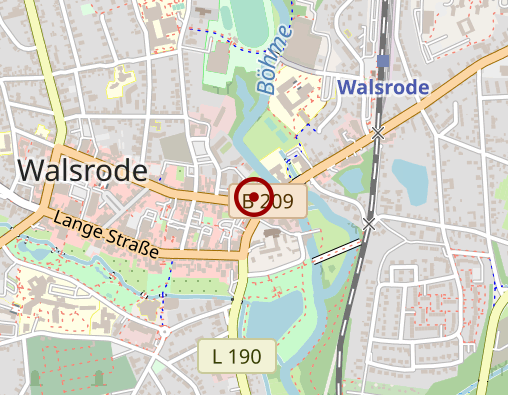 Karte: Mietwagenunternehmen Frankys- Autoruf