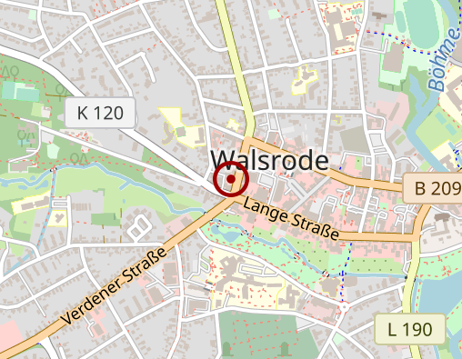 Karte: Vier Linden - Verselbständigungsgruppe