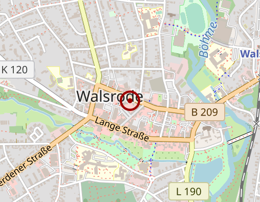 Karte: Praxis Physiotherapie Jantke/Eilert