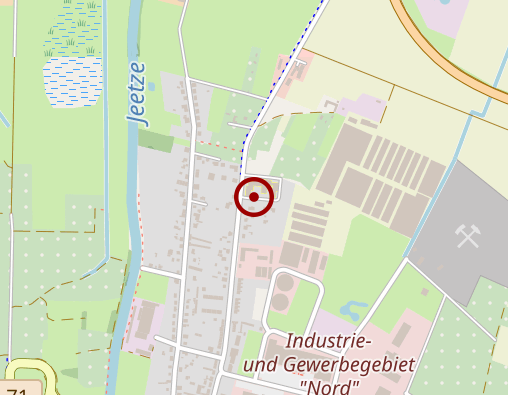 Karte: Zentrum für soziale Psychiatrie Salzwedel