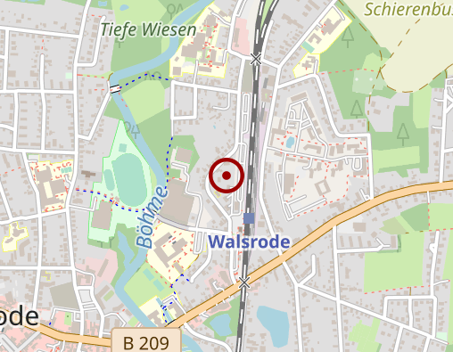 Karte: Ergotherapiepraxis Kristina Spöring u. Reinhild Wallmeyer