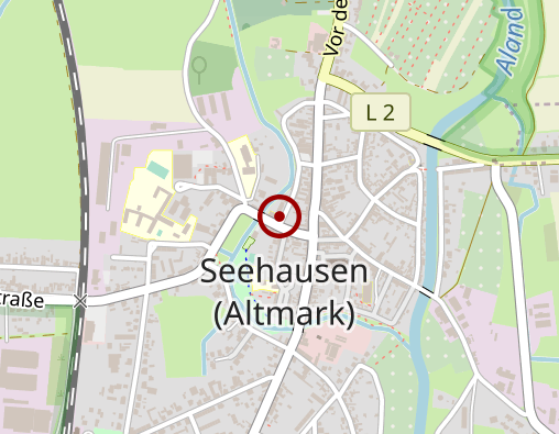 Karte: DRK KV Östliche Altmark e.V. Tagespflege "Am Stadtgraben"