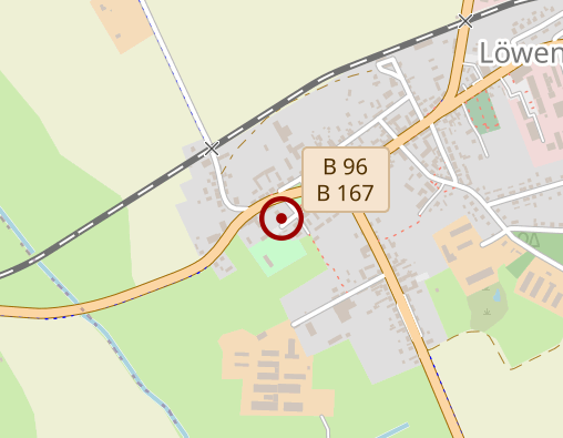 Karte: Christliche Bürgerhilfe Löwenberg e. V. Sozialstation