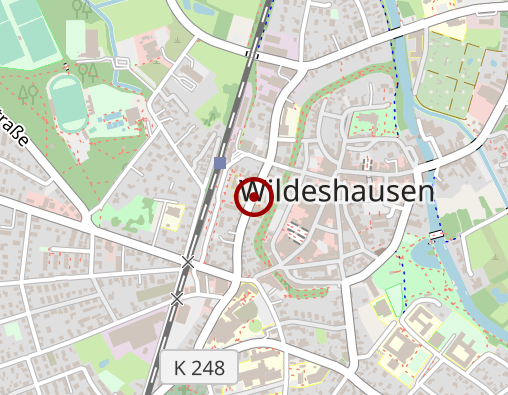 Karte: Tagespflege Ev. Altenzentrum Alexanderstift