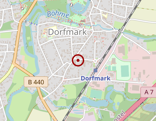 Karte: Auto-Ruf Dorfmark