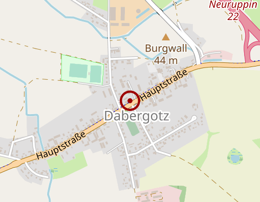 Karte: APD Pflegedienst Miteinander Dabergotz GmbH