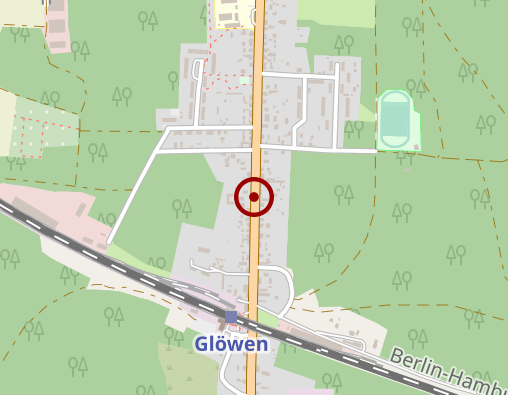 Karte: Blüthmann Silvia Taxi und Pension