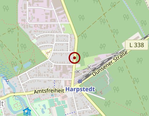 Karte: Tänzer und Langhorst