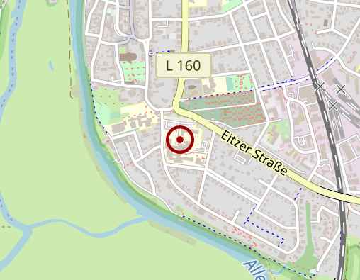 Karte: Aller-Weser-Klinik gGmbH, Krankenhaus Verden