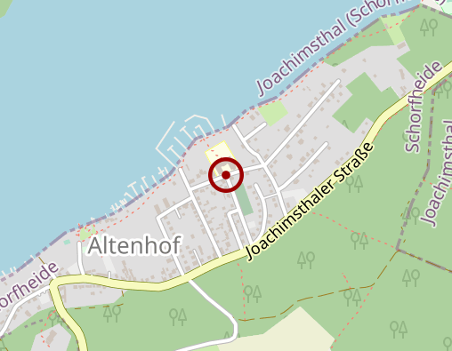 Karte: Alloheim Senioren-Residenz "Haus am Werbelinsee" Ambulanter Pflegedienst