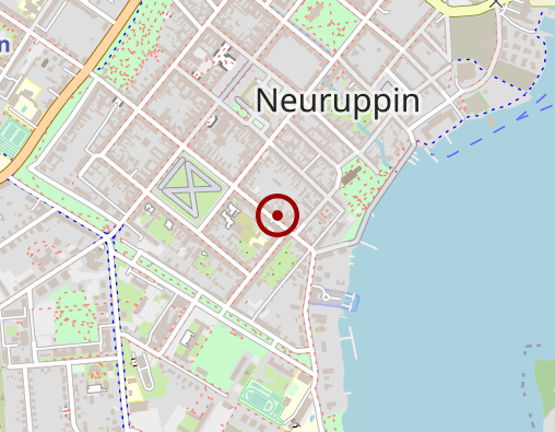 Karte: Sozialstation der Volkssolidarität Neuruppin