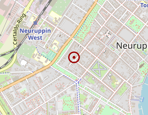 Karte: Czapanski Taxiruf TKT Logistik