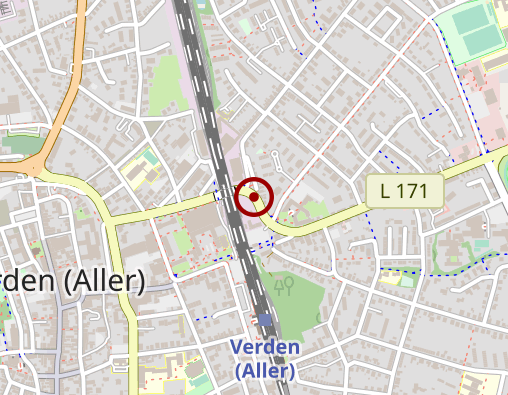 Karte: DRK-Kreisverband Verden ambulante Dienste