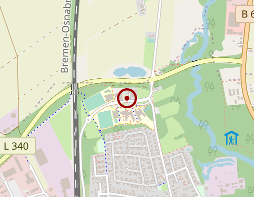 Karte: Diakonie-Tagespflege Syke