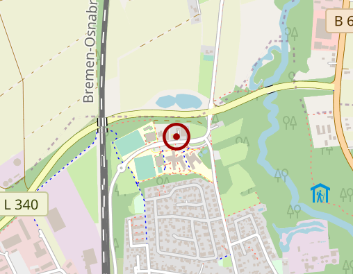 Karte: Diakonie Pflegedienst Syke