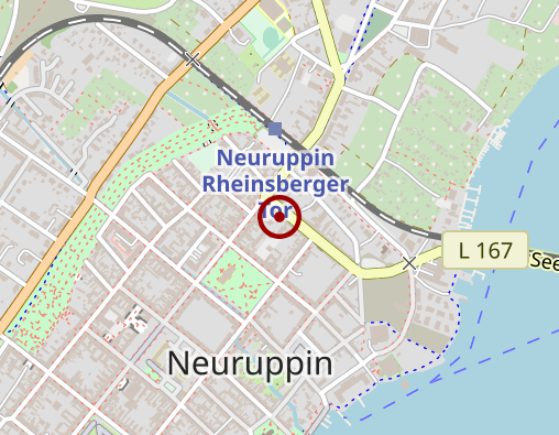 Karte: Laderick Lars Taxiunternehmen