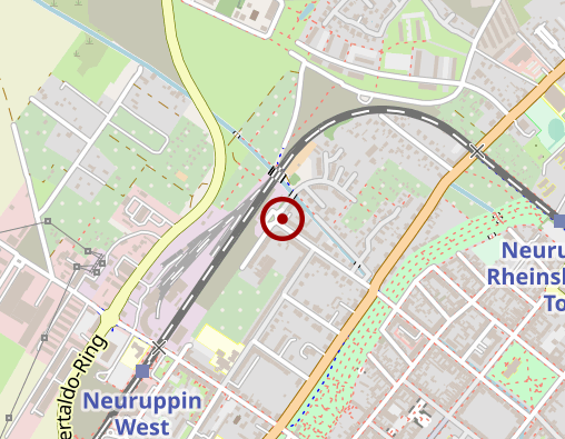 Karte: Diakoniestation Neuruppin