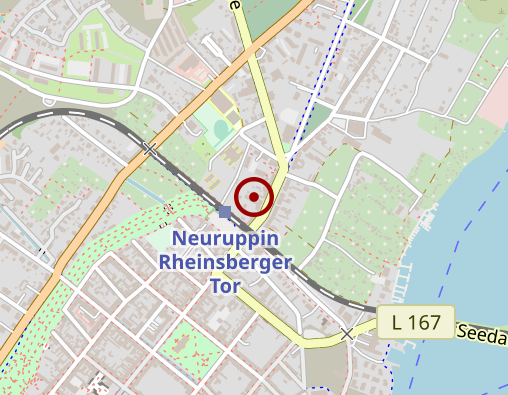 Karte: DRK Pflege im Ruppiner Land