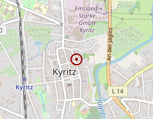 Karte: Haase Christel Praxis für Physiotherapie