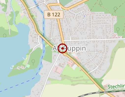 Karte: Wege Jana Physiotherapie