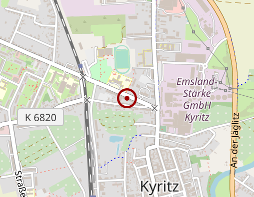 Karte: Ostprignitz-Ruppiner Rettungsdienste gGmbH