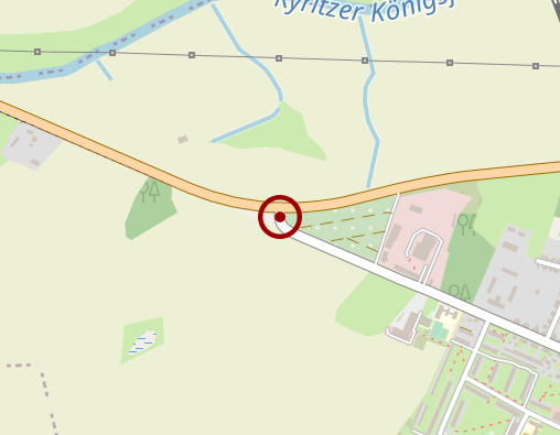 Karte: Volkssolidarität Sozialstation Kyritz