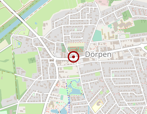 Karte: DRK-Sozialstation Dörpen/Papenburg