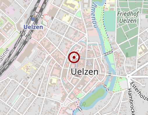 Karte: Senioren-Residenz Uelzen "An der Rosenmauer"