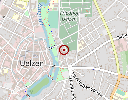 Karte: DRK-Pflegedienste im Landkreis Uelzen