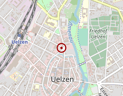 Karte: Sozialverband Deutschland Kreisverband Uelzen