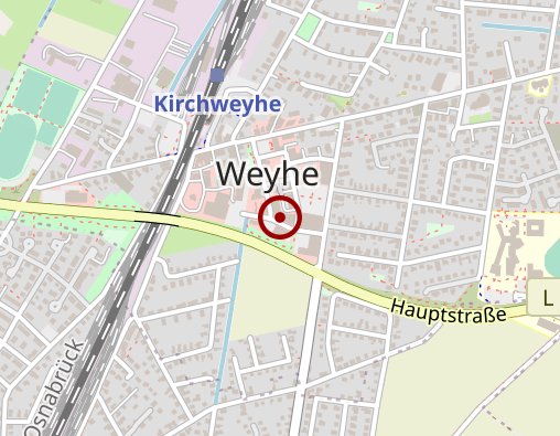 Karte: Reha in der Marktpassage GbR