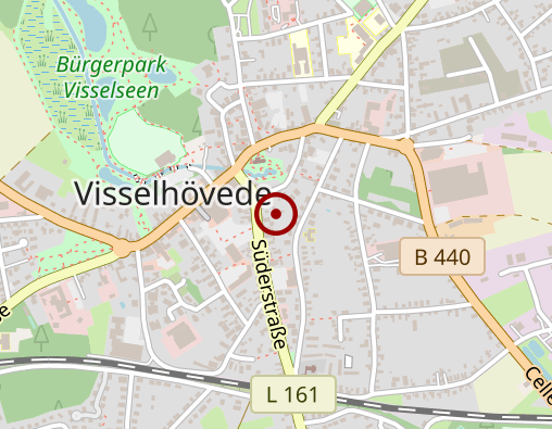 Karte: Johanniter-Unfall-Hilfe e.V. Ortsverband Visselhövede