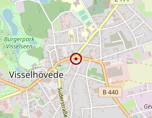 Karte: Visseler Pflegedienst GmbH Visseler Tagespflege