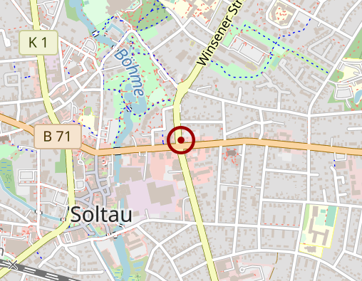 Karte: Massage- u. Krankengymnastikpraxis Jörg Burdorf