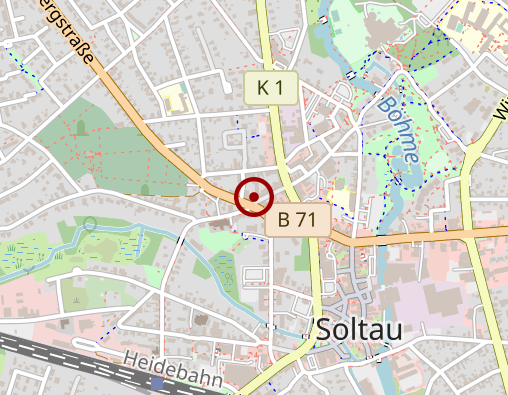 Karte: Krankengymnastik-Praxis Petra Mönchmeyer