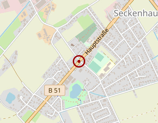 Karte: Pflegedienst Mondok