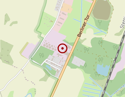 Karte: Uckermärkische Werkstätten gemeinnützige Gesellschaft mbH, Werkst.f.behin.Menschen