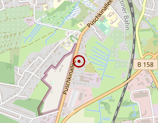 Karte: AWO Seniorenzentrum 'Am Tierpark'