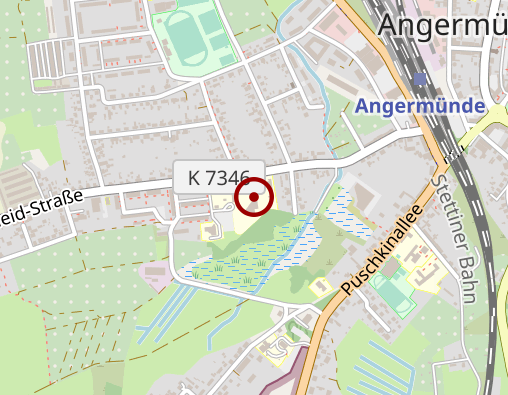 Karte: Krankenhaus Angermünde