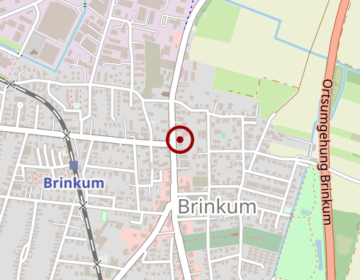 Karte: Hüchting u. Ackermann