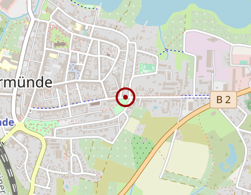 Karte: Lebenhilfe Uckermark e.V. Familienunterstützender Dienst Angermünde