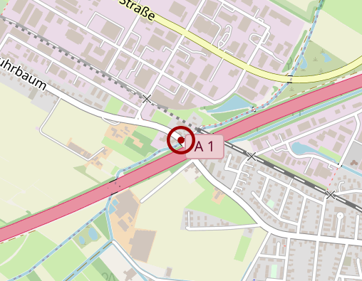 Karte: Weser Tagespflege Stuhr