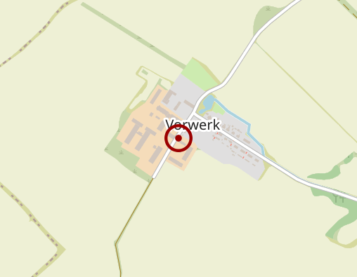 Karte: Wohnstätten Criewen, Wohnstätte Gutshaus für chronisch psychisch Kranke