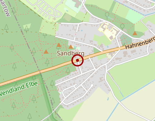 Karte: DRK Seniorentagespflege Gartow gem. Servicegesellschaft mbH Seniorentagespflege