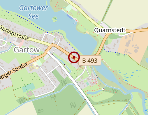 Karte: RuheForst Elbtalaue Bestattungen