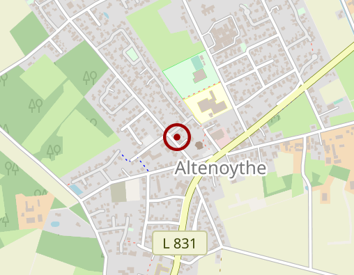 Karte: Caritas-Verein Altenoythe e.V. CVA Pflege Ambulanter Pflegedienst