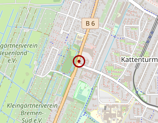 Karte: Christliches Reha-Haus Bremen e.V. Pflegeheim