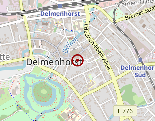 Karte: Sanitätshaus Meiser & Bohmhoff GmbH