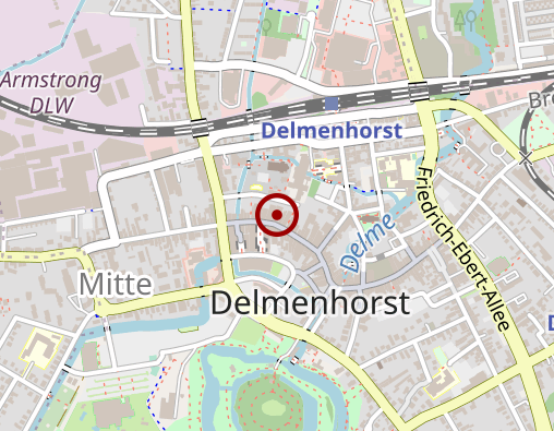 Karte: fip, Facheinrichtung f. Pädagogik u. Therapie