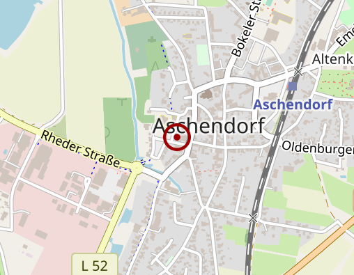 Karte: Gesundheitszentrum Aschendorf Inh. Helmut Schulte